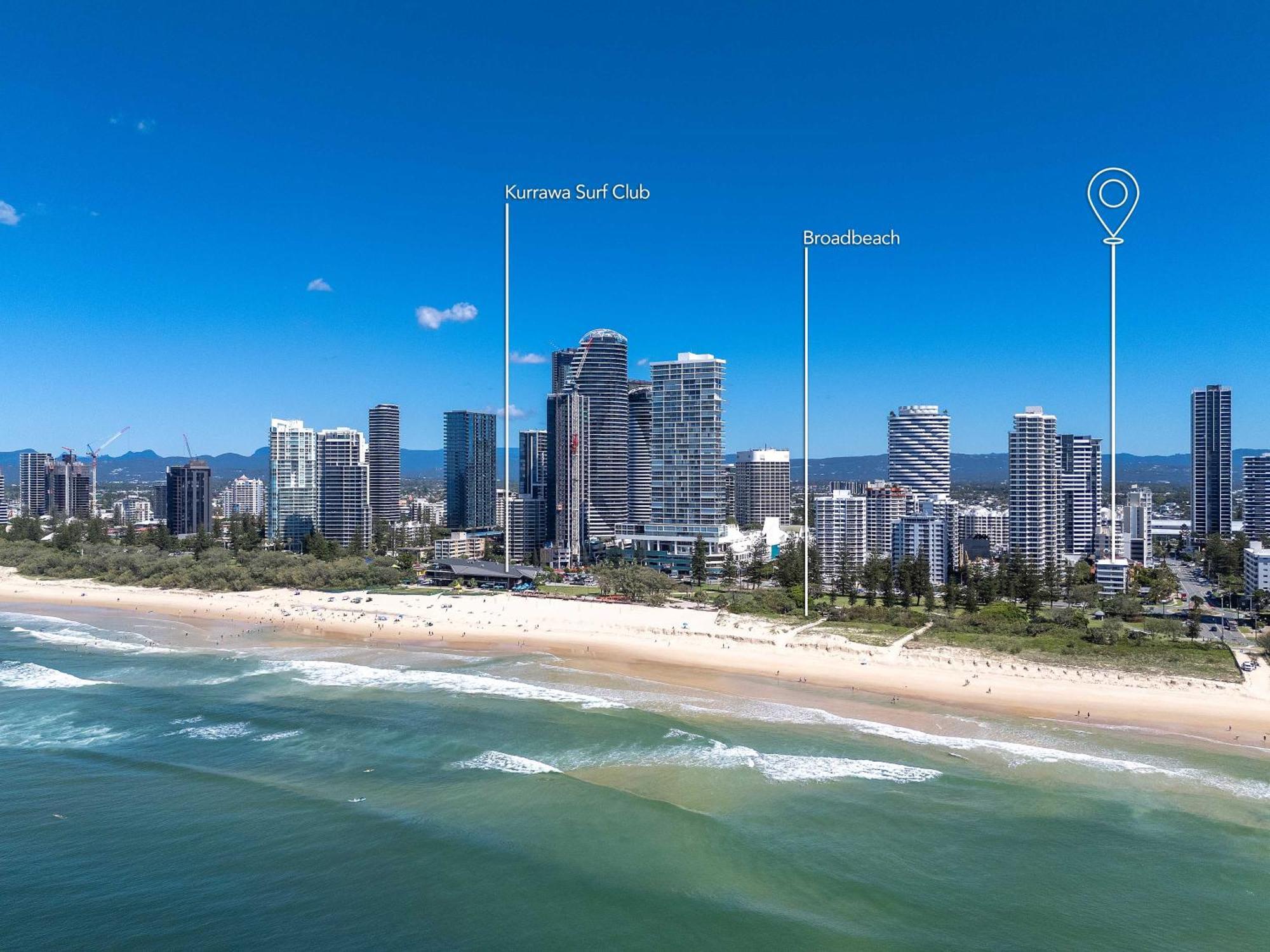 Hi Ho Beach Apartments On Broadbeach Gold Coast Buitenkant foto