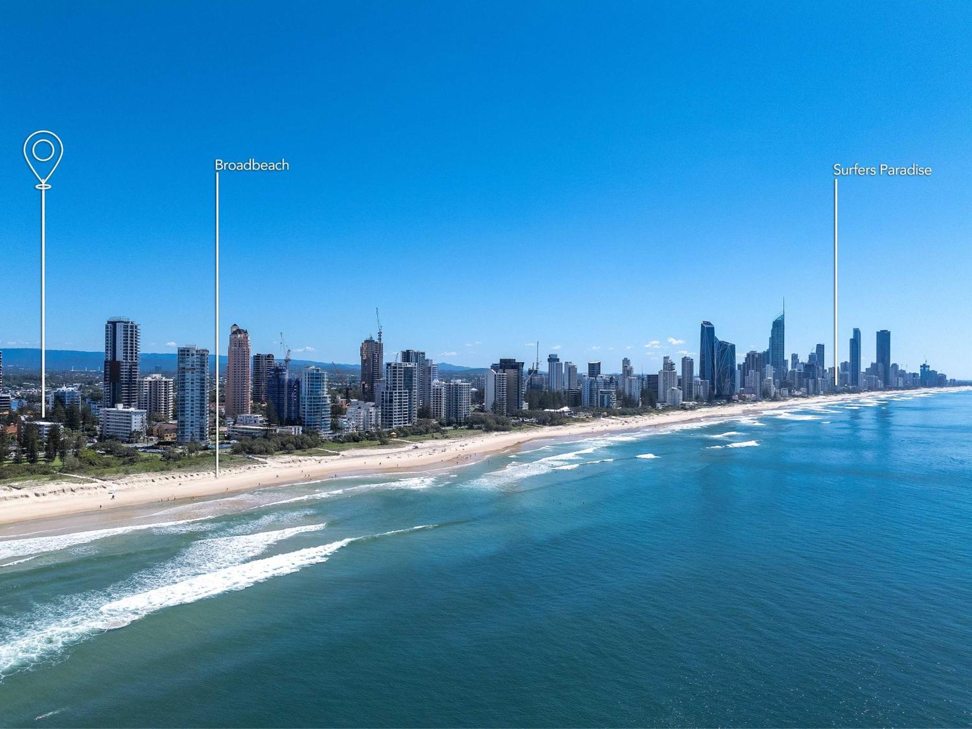 Hi Ho Beach Apartments On Broadbeach Gold Coast Buitenkant foto